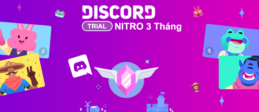 Discord Trial 3 Tháng (Link GIFT)